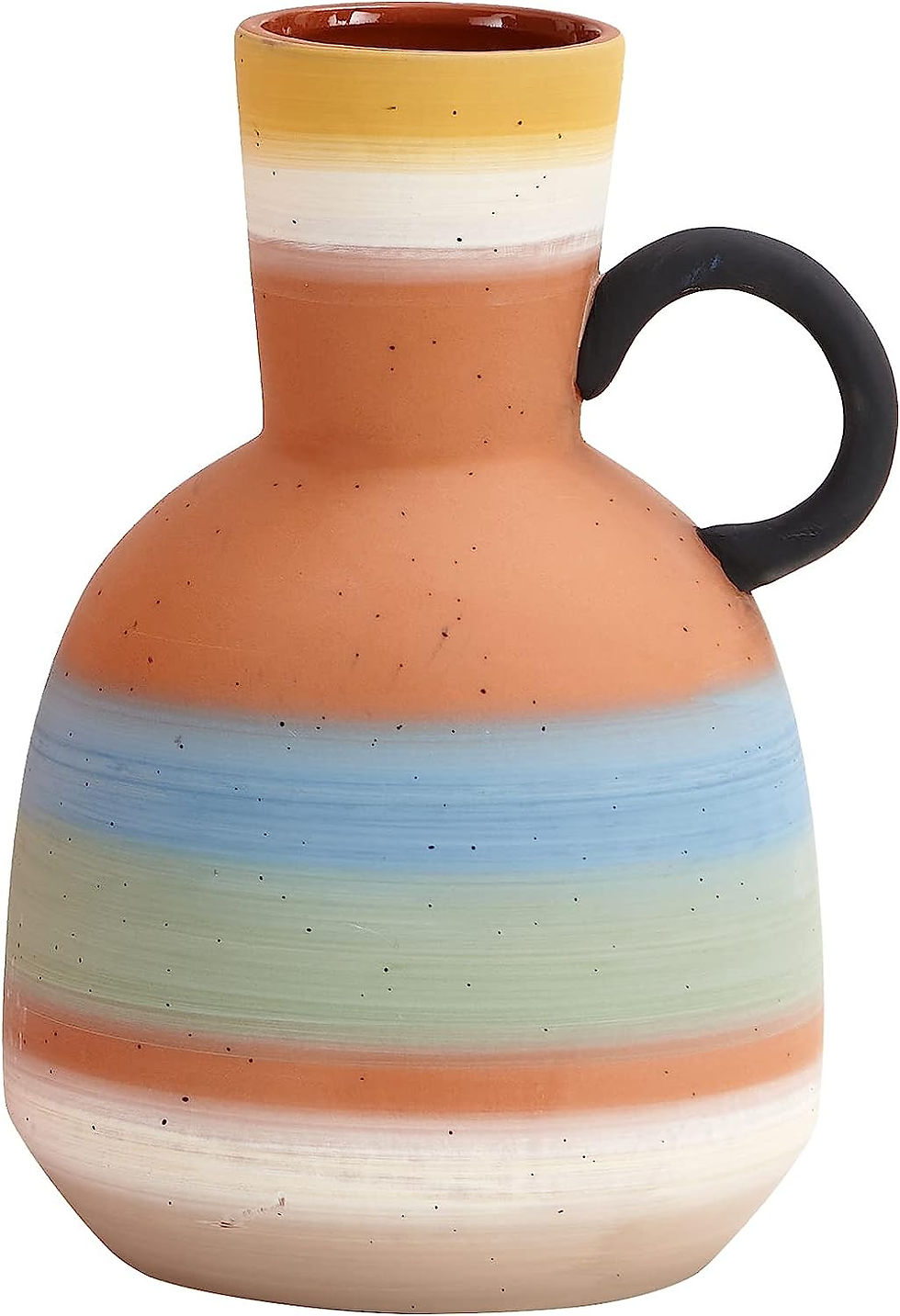 Thumbnail: Ceramic Vase for Home Living Room Decor, Shelf Decor, Rustic Home Decor, Farmho