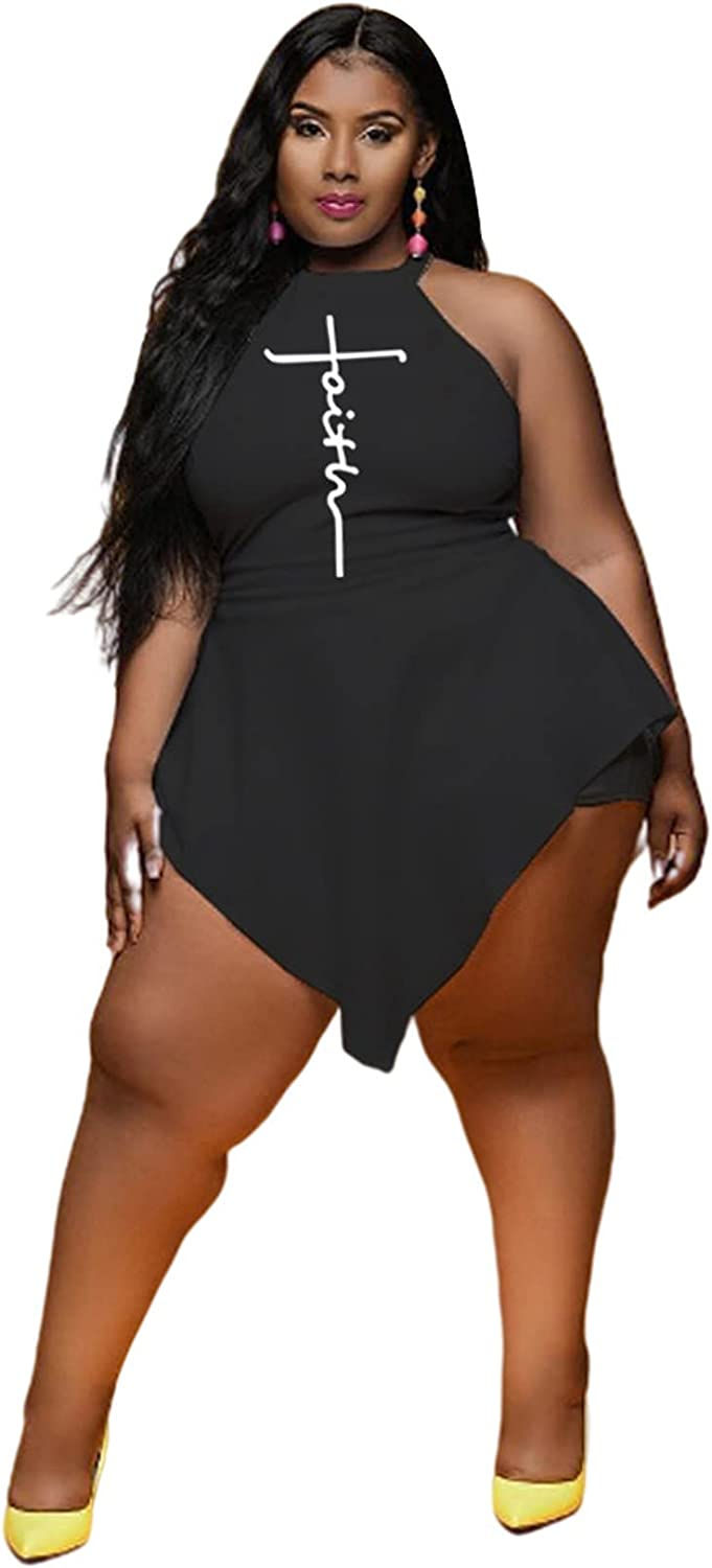 Thumbnail: HOTGIRL Womens Plus Size Jumpsuits Rompers Casual Outfit Shorts Skirts for Club