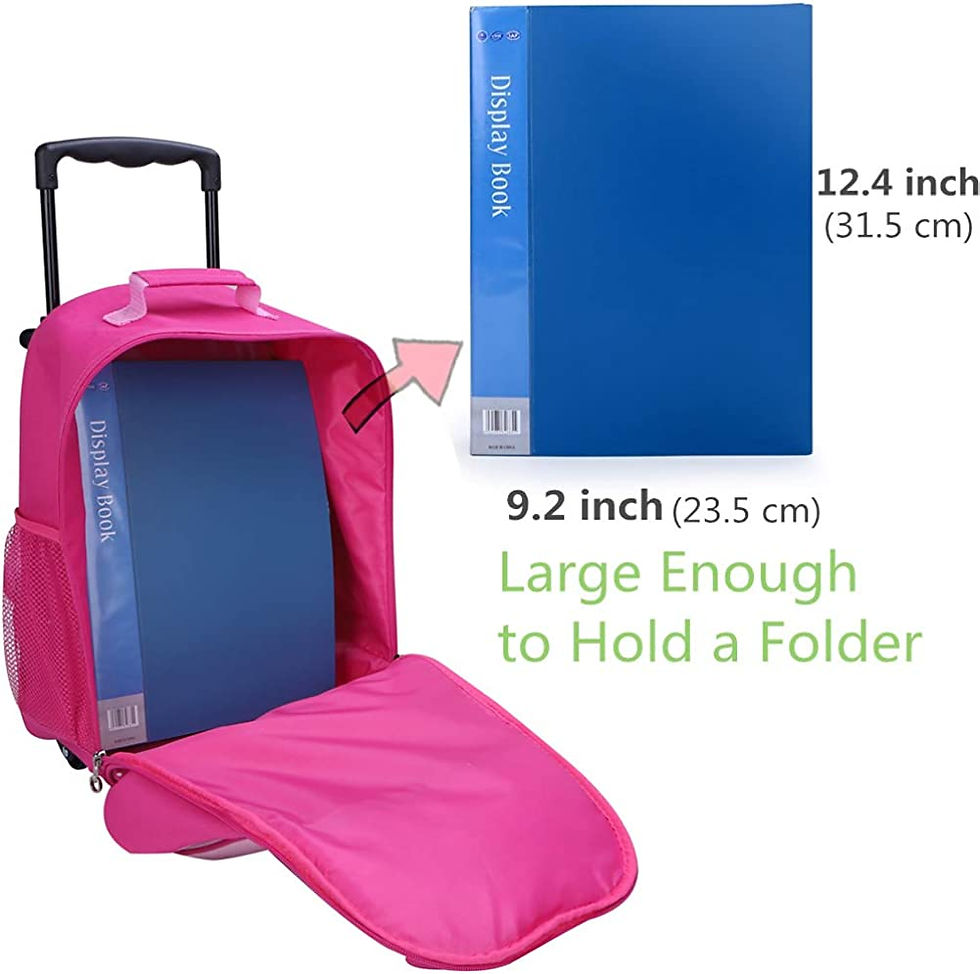 Thumbnail: Yodo 3-Way Kids Suitcase Luggage or Toddler Rolling Backpack with wheels