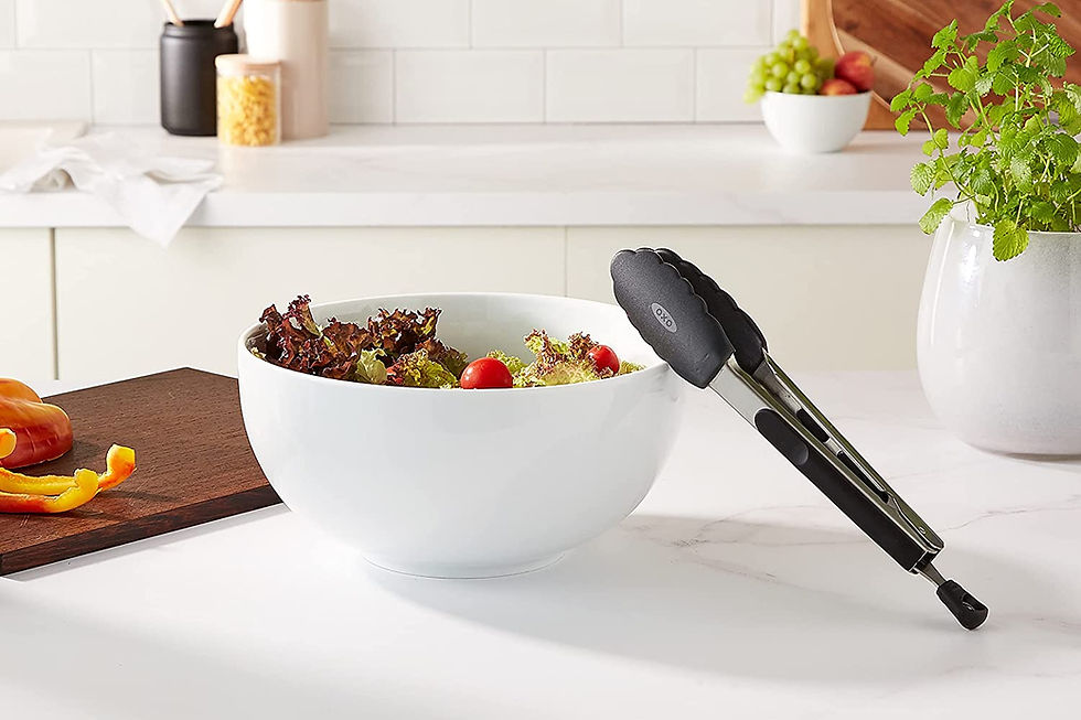 Thumbnail: OXO Good Grips 9-Inch Tongs with Silicone Heads