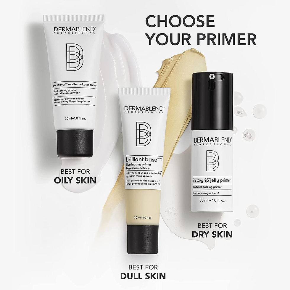 Thumbnail: Dermablend Insta-Grip Jelly Primer Face Makeup, Silicone-Free Face Primer for D