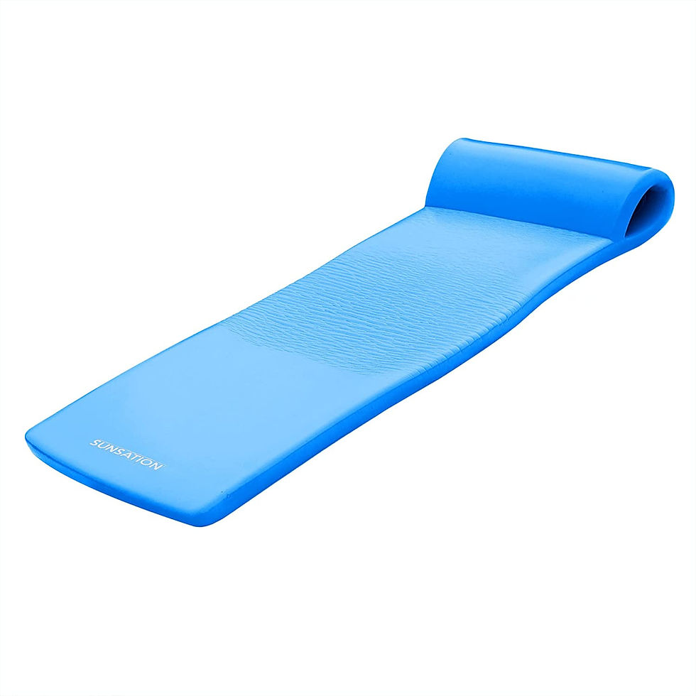 Thumbnail: TRC Recreation Sunsation 1.75" Thick 70" Long Adult Foam Swimming Pool Water Lo