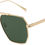 Thumbnail: BUTABY Retro Sunglasses for Women Men Vintage Oversized Square Sun Glasses Clas