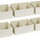 Thumbnail: DIMJ Closet Organizers and Storage Bins for Shelves, Rectangular Storage Boxes 