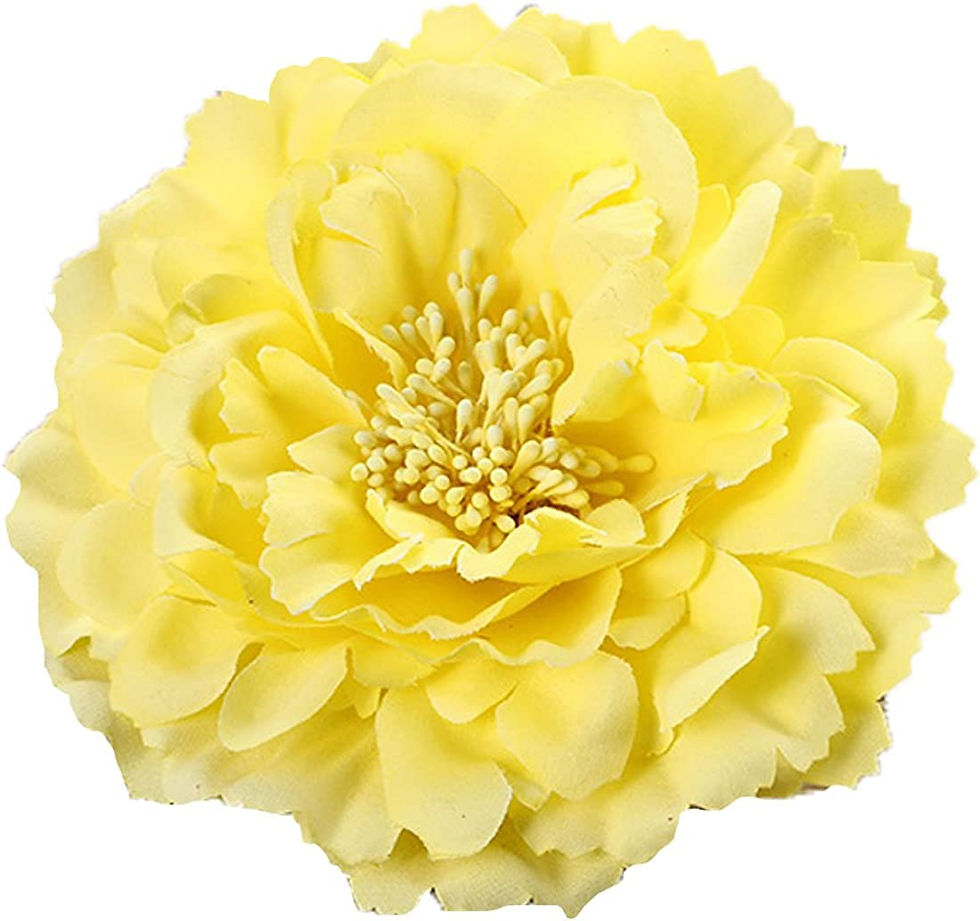 Thumbnail: HC-01 Floral Fall Rose Flower Hair Clip Flamenco Dancer Pin up Flower Brooch