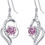 Thumbnail: Dangle Drop Earrings Sterling Silver Birthstone Dangle Earrings for Women Girls