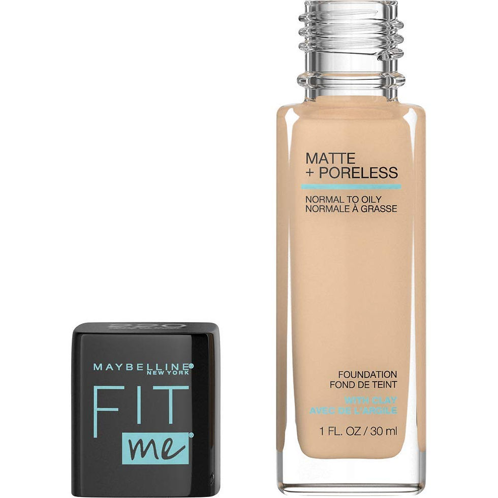 Thumbnail: Maybelline Fit Me Matte + Poreless Liquid Foundation Makeup, Natural Beige, 1 f