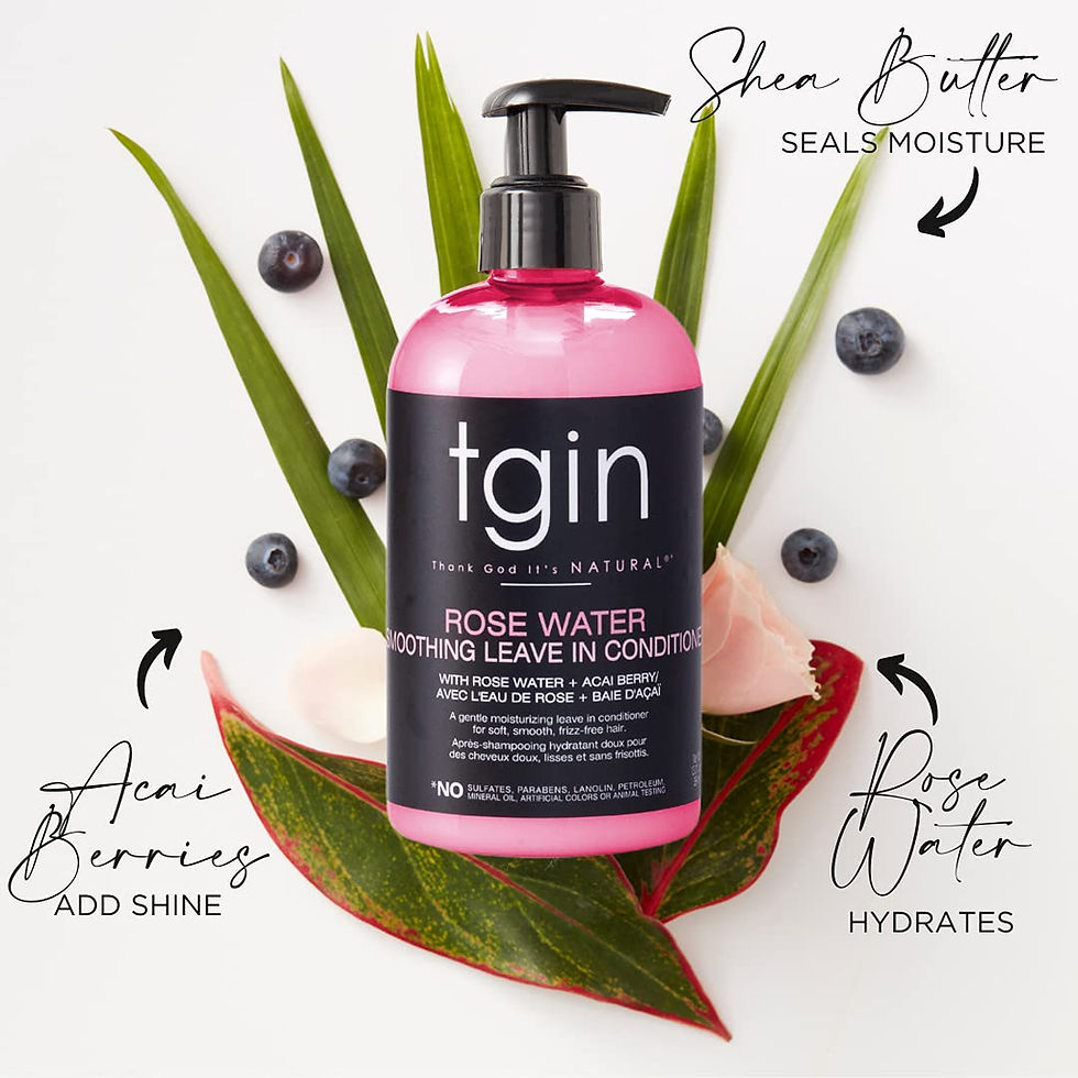 Thumbnail: tgin Rose Water Smoothing Leave-In Conditioner for Natural Hair 32 oz JUMBO - P