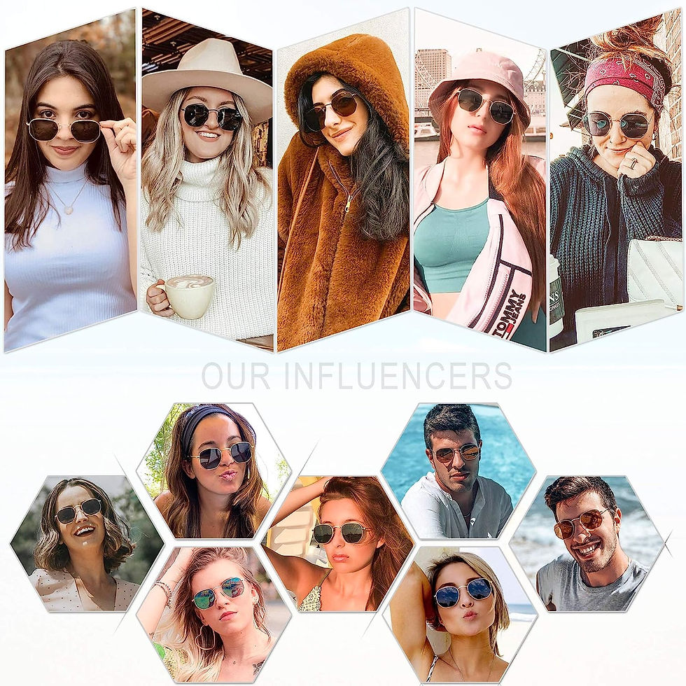 Thumbnail: SOJOS Small Square Polarized Sunglasses for Men and Women Polygon Mirrored Lens