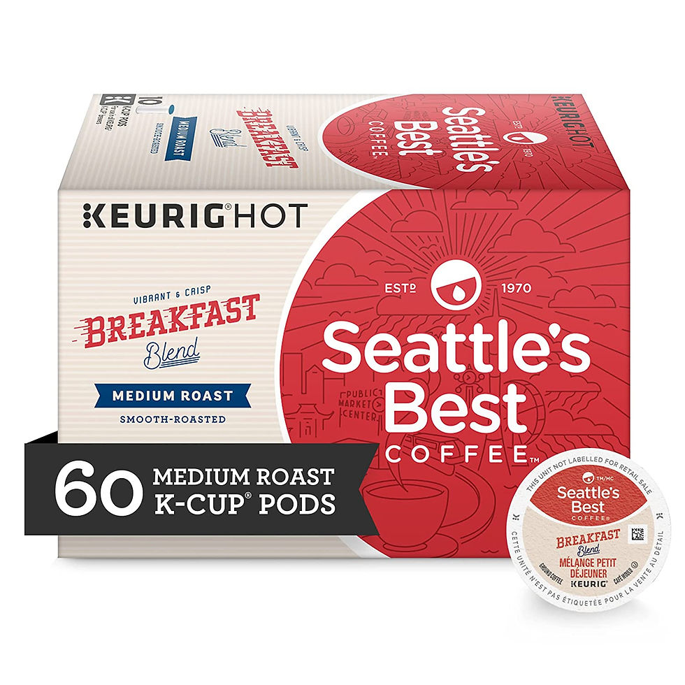Thumbnail: Seattle's Best Coffee K-Cup Coffee Pods—Medium Roast Coffee—Breakfast Blend