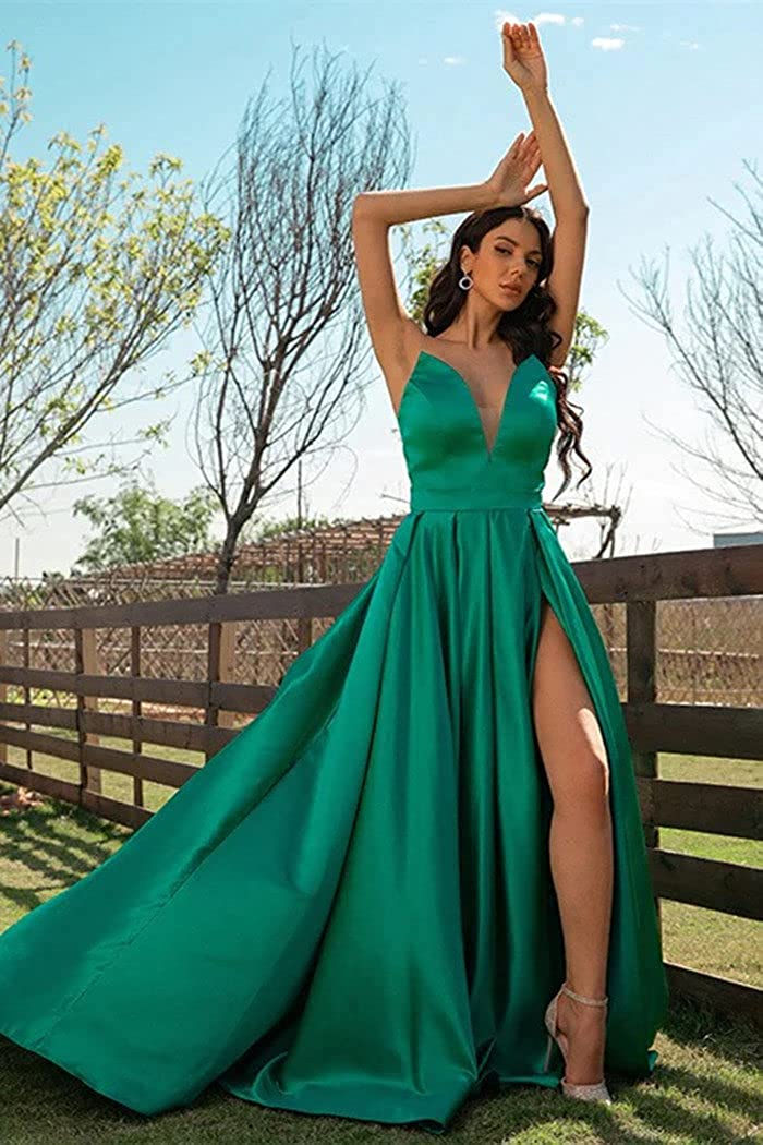 Thumbnail: Off Shoulder Formal Dresses for Women Prom Ball Gown Long Party Evening Dress w
