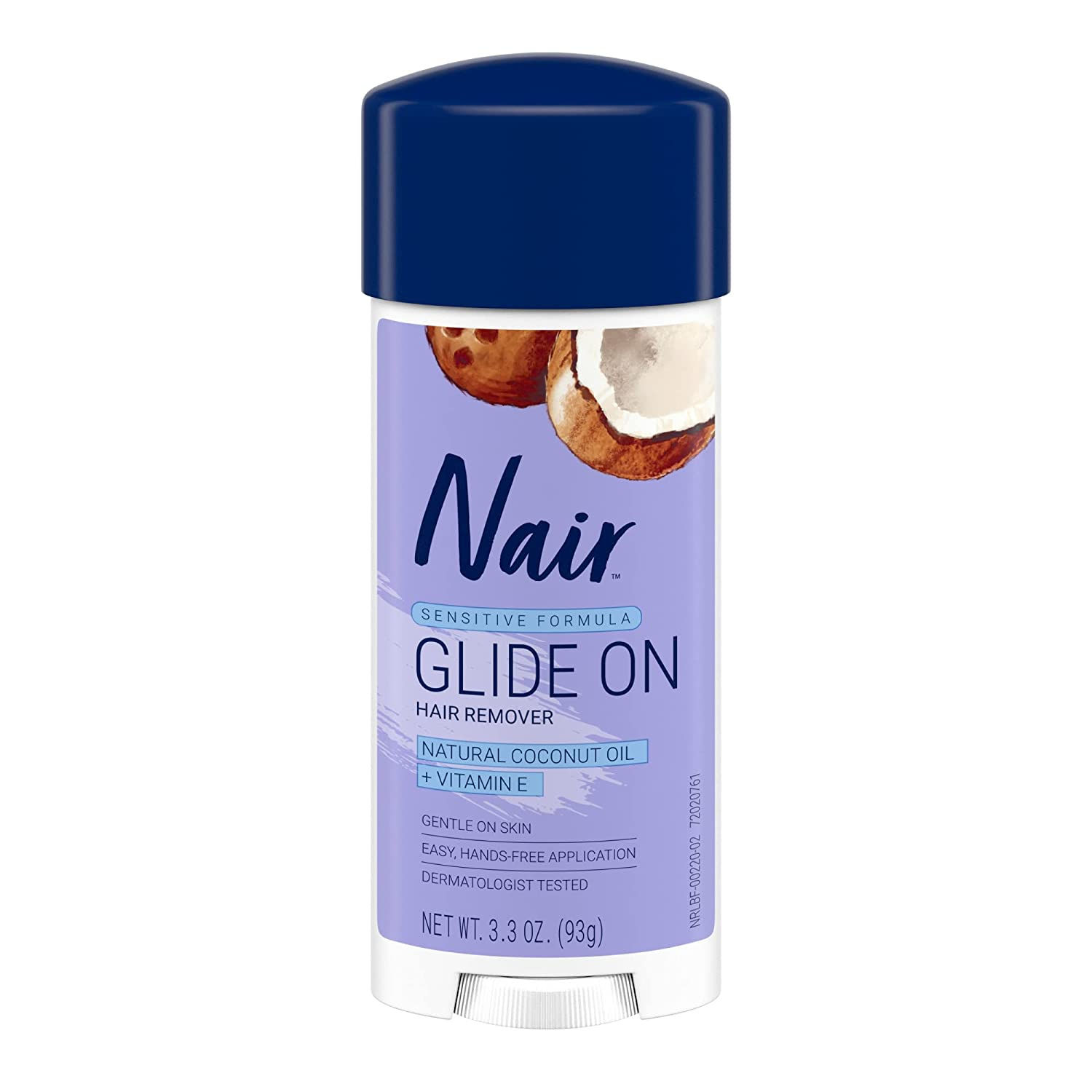 Nair Glides Away Sensitive Formula with Coconut Oil, for Bikini, Arms & Underar