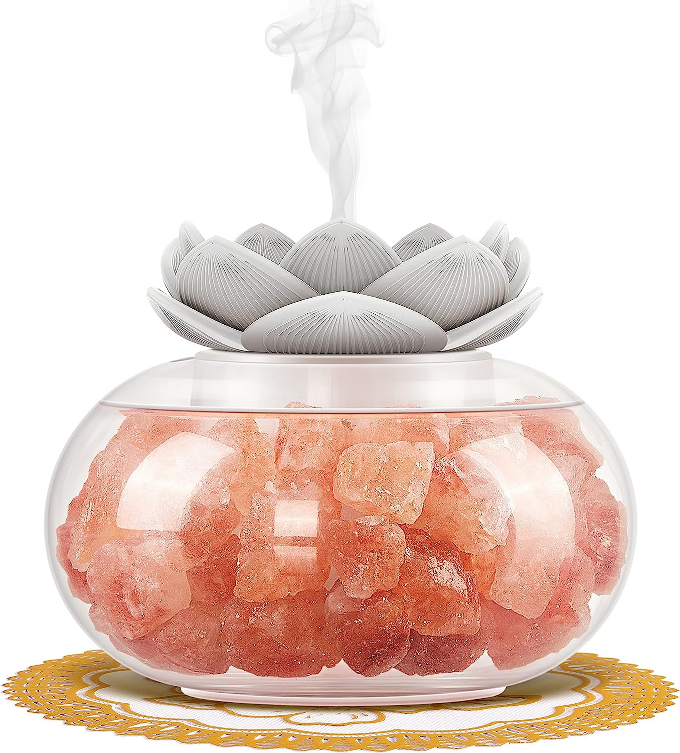 Essential Oil Diffusers Salt Lamp: EEssen Small Aromatherapy Diffuser for Bedro