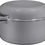 Thumbnail: Bruntmor 2-in-1, 5 Quart Enamel Cast Iron Dutch Oven With Handle, 5 Qt Grey Cas