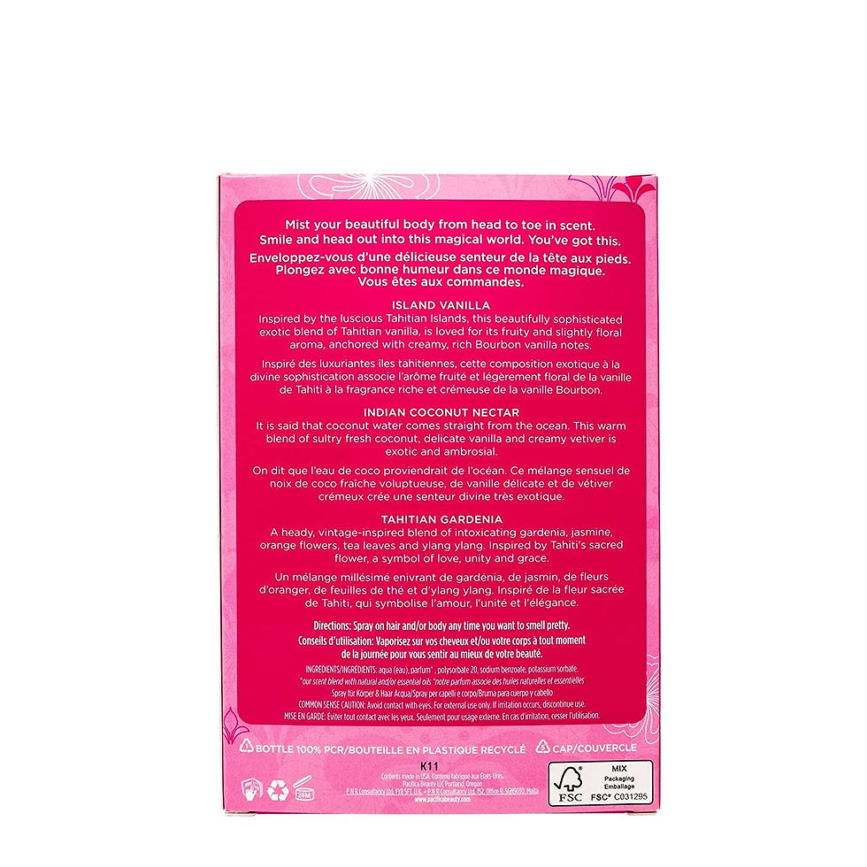 Thumbnail: Pacifica Beauty | Wanderlust Hair Perfume & Body Spray Trial Set | Featuring Is