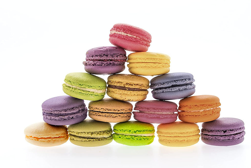 Thumbnail: Sweet Beggy Macaron Box - In Variety of Assorted Flavors Macaron Cookies, Frenc