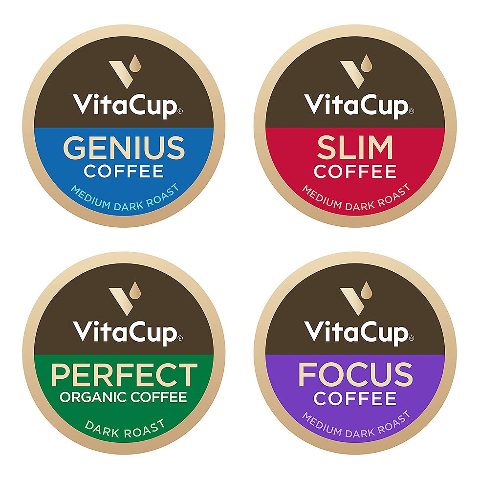 Thumbnail: VitaCup Slim Organic Coffee Pods, Boost Diet & Metabolism with Ginseng, Garcini