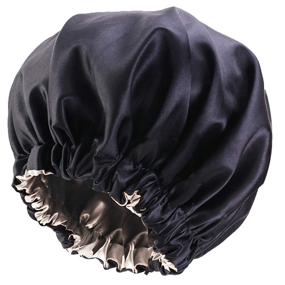 Thumbnail: Satin Bonnet Silk Bonnet Hair Bonnet For Sleeping Satin Bonnet For Hair Bonnets