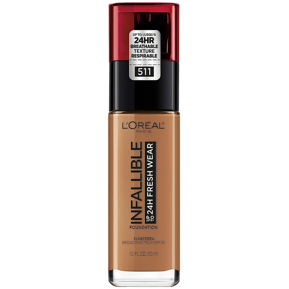 Thumbnail: L'Oreal Paris Makeup Infallible Up to 24 Hour Fresh Wear Foundation, Ivory, 1 f