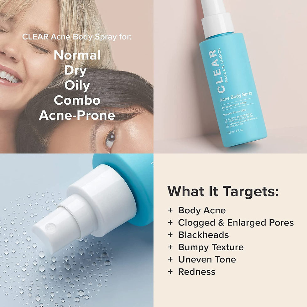 Thumbnail: Paula’s Choice CLEAR Back & Body Acne Spray, 2% BHA (Salicylic Acid) Treatmen