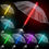 Thumbnail: 12 Pieces LED Umbrella Laser Sword Light up Golf Umbrella 7 Color Changing on S