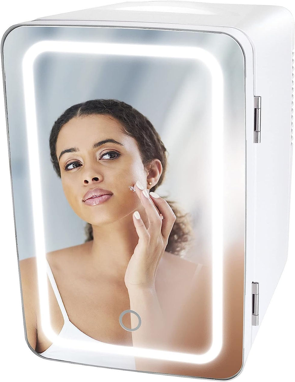 Thumbnail: PERSONAL CHILLER 6L Mini Fridge Cooler and Warmer – Portable LED Fridge for M