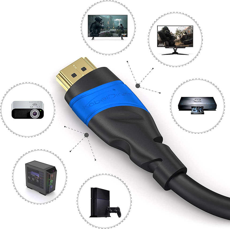 Thumbnail: HDMI Cable 4K – 50ft – with A.I.S Shielding – Designed in Germany (Suppor