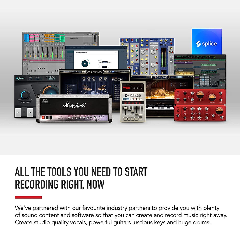 Thumbnail: Focusrite Scarlett Solo 3rd Gen USB Audio Interface, for the Guitarist, Vocalis