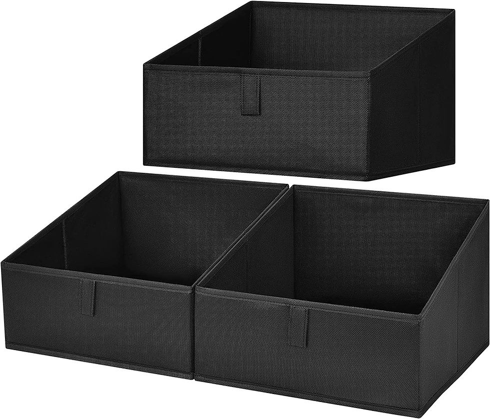 Thumbnail: DIMJ Closet Organizers and Storage Bins for Shelves, Rectangular Storage Boxes 