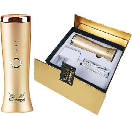 Thumbnail: SkinAngel Red Light Therapy for Face & Neck - FDA Cleared - Infrared Dermawand 
