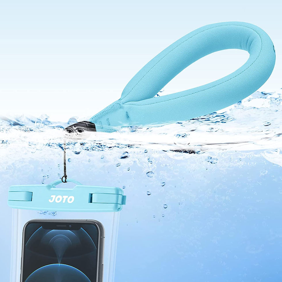 Thumbnail: JOTO 2 Pack Floating Wrist Strap for Waterproof Camera Underwater Phone Pouch u