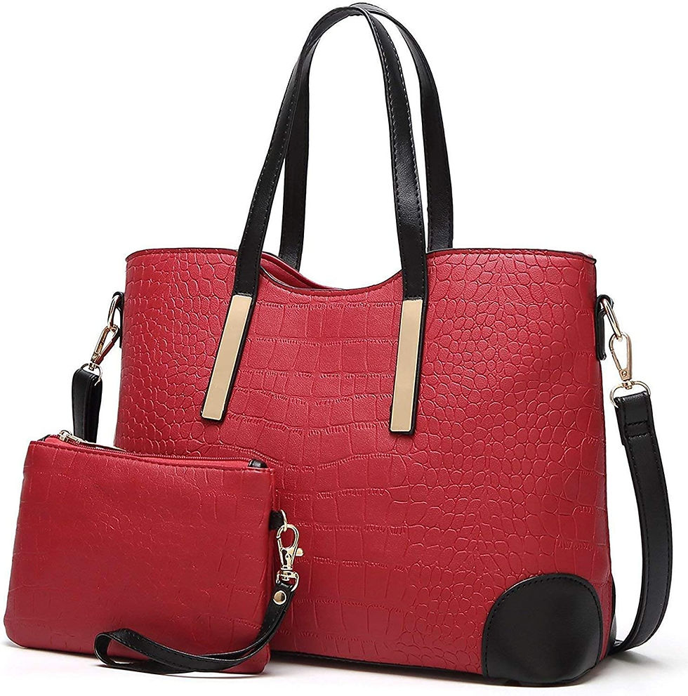 Thumbnail: SYKT Purses and Handbags for Womens Satchel Shoulder Tote Bags Wallets