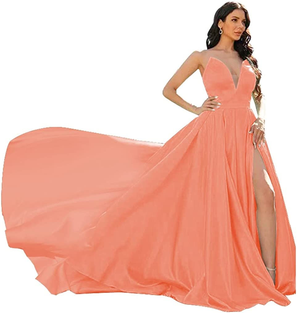 Thumbnail: Off Shoulder Formal Dresses for Women Prom Ball Gown Long Party Evening Dress w
