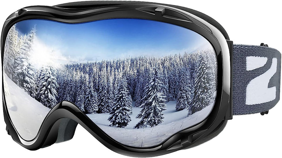 Thumbnail: ZIONOR Lagopus Ski Snowboard Goggles UV Protection Anti fog Snow Goggles for Me