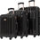Thumbnail: kensie Women's Alma Hardside Spinner Luggage, Opal, 3 Piece Set (20/24/28)