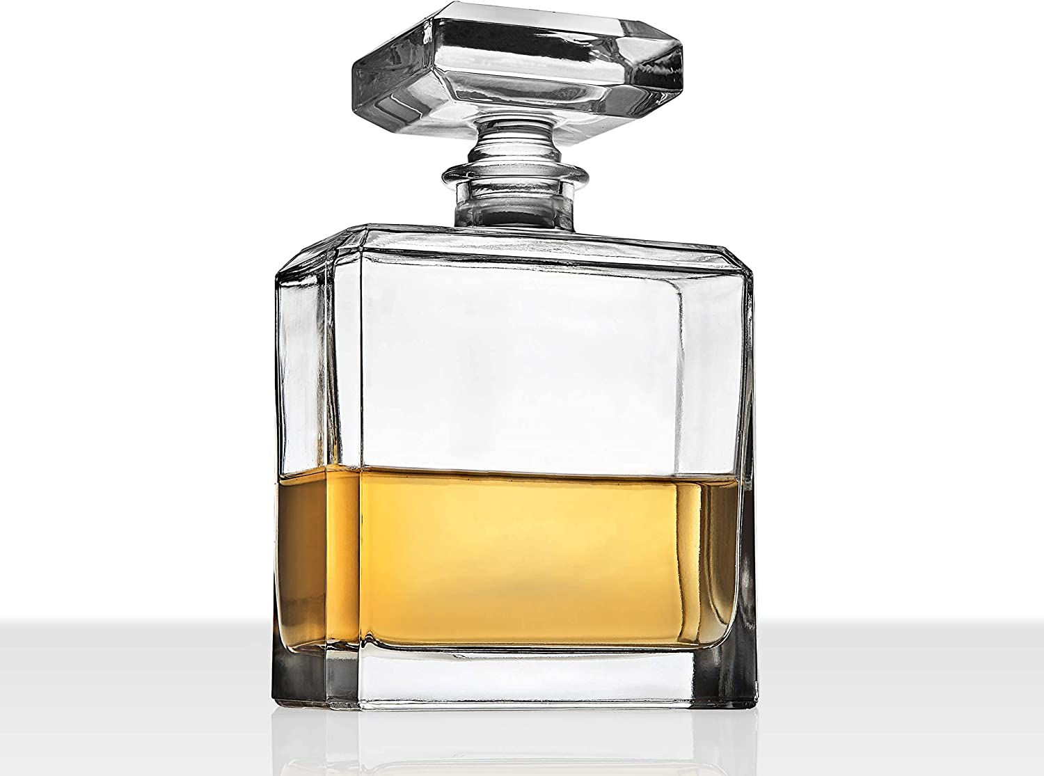 Whiskey Decanter for Liquor Whiskey Vodka or Wine Chateau by Godinger - 30oz