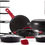 Thumbnail: Cast Iron Skillet with Cast Iron Lid - 10"-Inch Dual Handle Frying Pan + Pan Sc