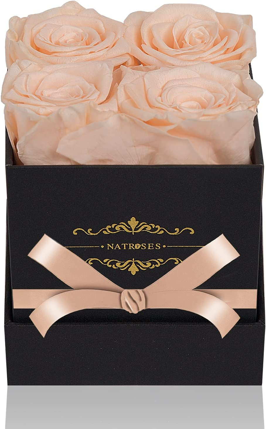 Thumbnail: NATROSES Pink Preserved Roses in a Box That Last Up to 3 Years, Long Lasting Ro