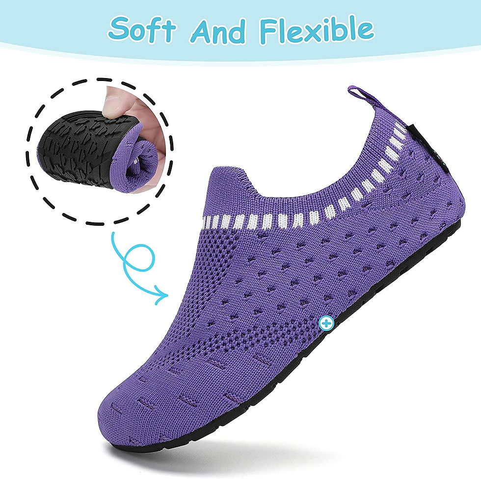 Thumbnail: SAGUARO Kids Toddler House Slippers Boys Girls Indoor Home Shoes Non Slip Light