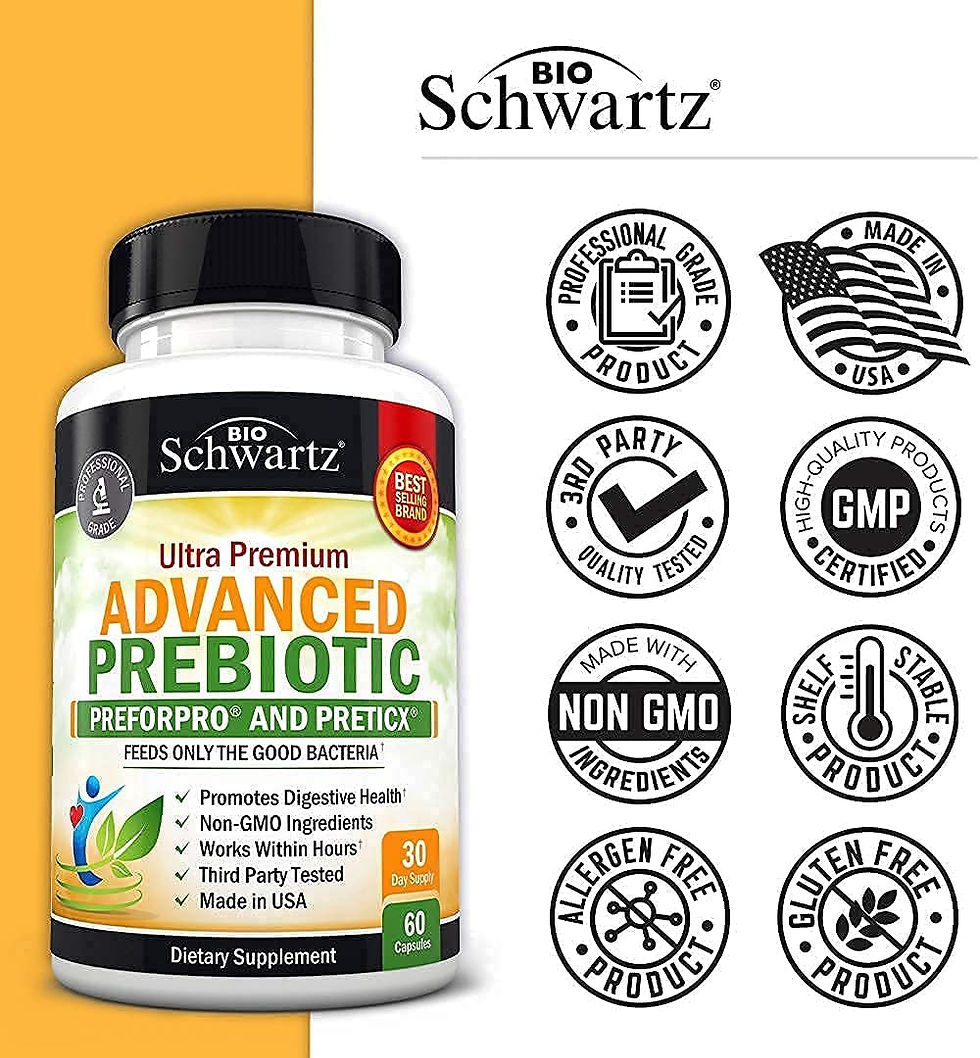 Thumbnail: Prebiotics for Advanced Gut Health - Immune System Support & Dietary Fiber - Fu