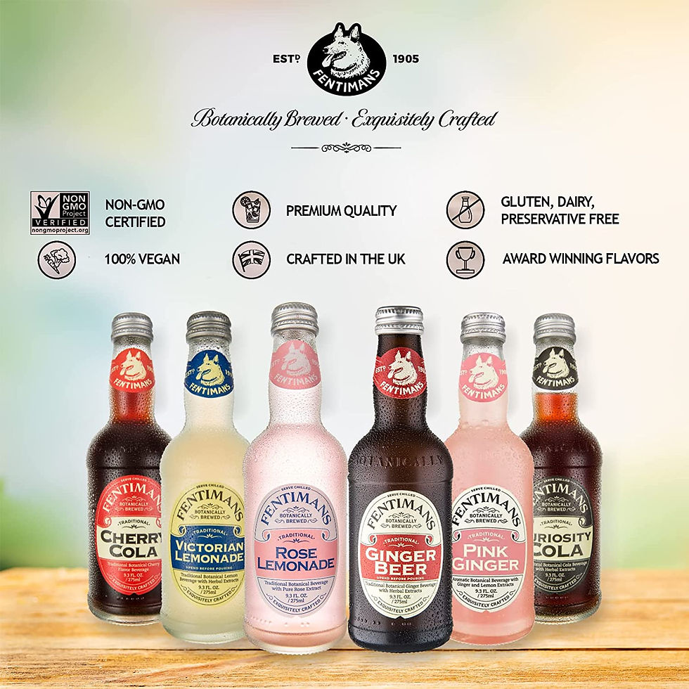 Thumbnail: Fentimans Soda Curiosity Cola - Healthy Soda, All Natural Soda, Botanically Bre