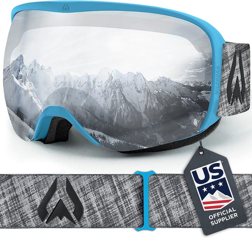 Thumbnail: Wildhorn Cristo Ski Goggles OTG-100% UV Anti-Fog, Anti-Scratch-US Ski Team Offi