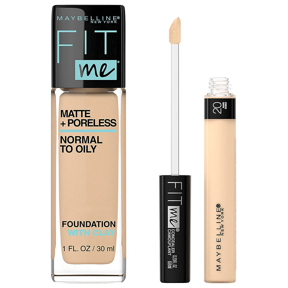 Thumbnail: Maybelline Fit Me Matte + Poreless Liquid Foundation Makeup, Natural Beige, 1 f