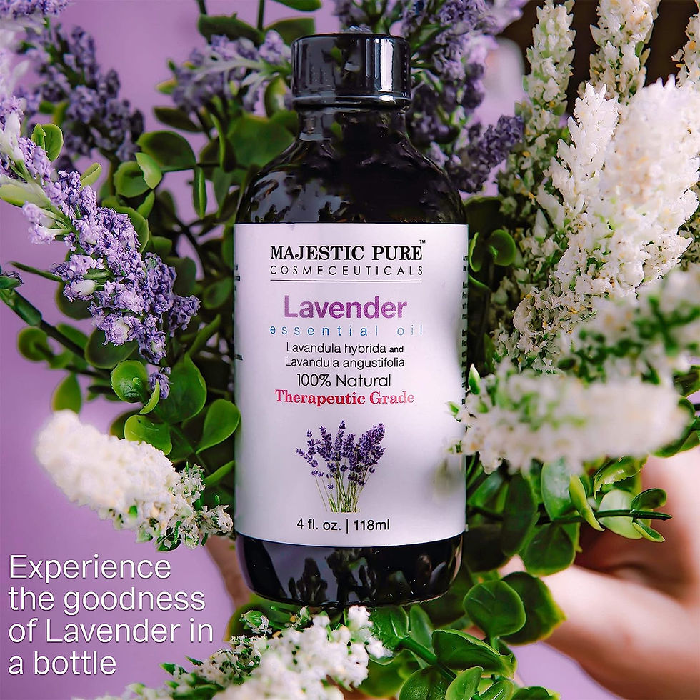 Thumbnail: MAJESTIC PURE Lavender Essential Oil with Therapeutic Grade, for Aromatherapy, 