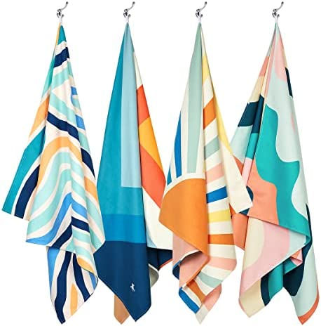 Thumbnail: Dock & Bay Beach Towel - Quick Dry, Sand Free - Compact, Lightweight - 100% Rec