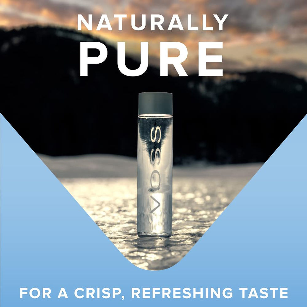 Thumbnail: VOSS Premium Still Bottled Water, Naturally Pure, BPA Free, PET Plastic, Recycl