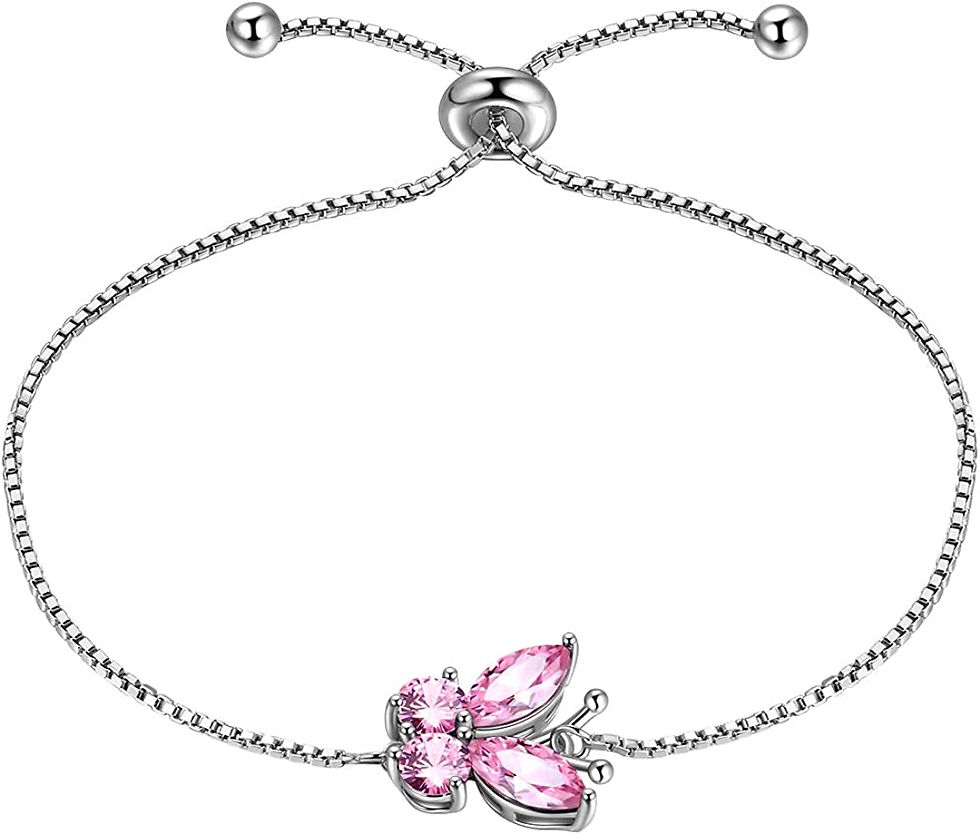 Thumbnail: Aurora Tears Butterfly Jewelry,Women 925 Sterling Silver Butterflies Birthstone