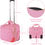 Thumbnail: Rolling Briefcase for Women, Large Rolling Laptop Bag with Wheels Fits 17 Inch 