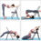 Thumbnail: CIGOCIVI Yoga Auxiliary Chair with Lumbar Back Support Relieve Back Pain Chair 
