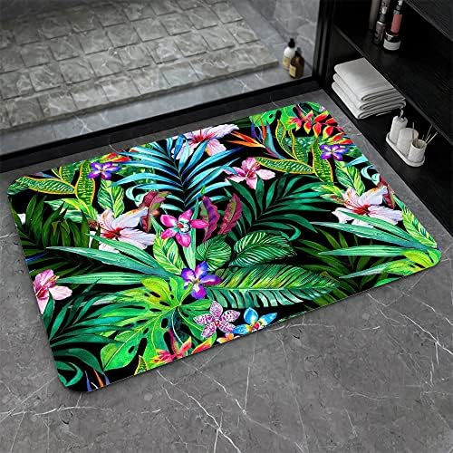 Thumbnail: SHENWSAN Diatomaceous Earth Bath mat ，Black Gold Shiny Marble Super Absorbent